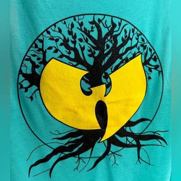 Wu-tang tank top 💙 I put one of my “doodles” on a Tank top/ 10% donated - Picture 2 of 7